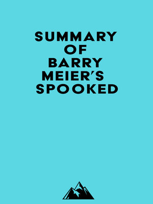 cover image of Summary of Barry Meier's Spooked